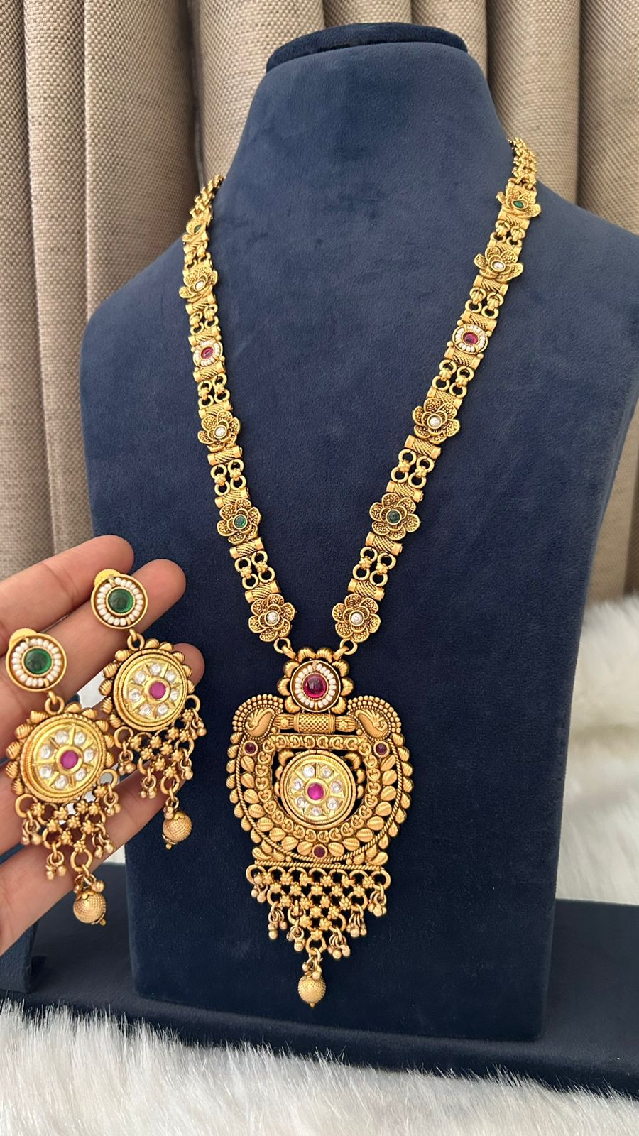 Antique Gold Long Set